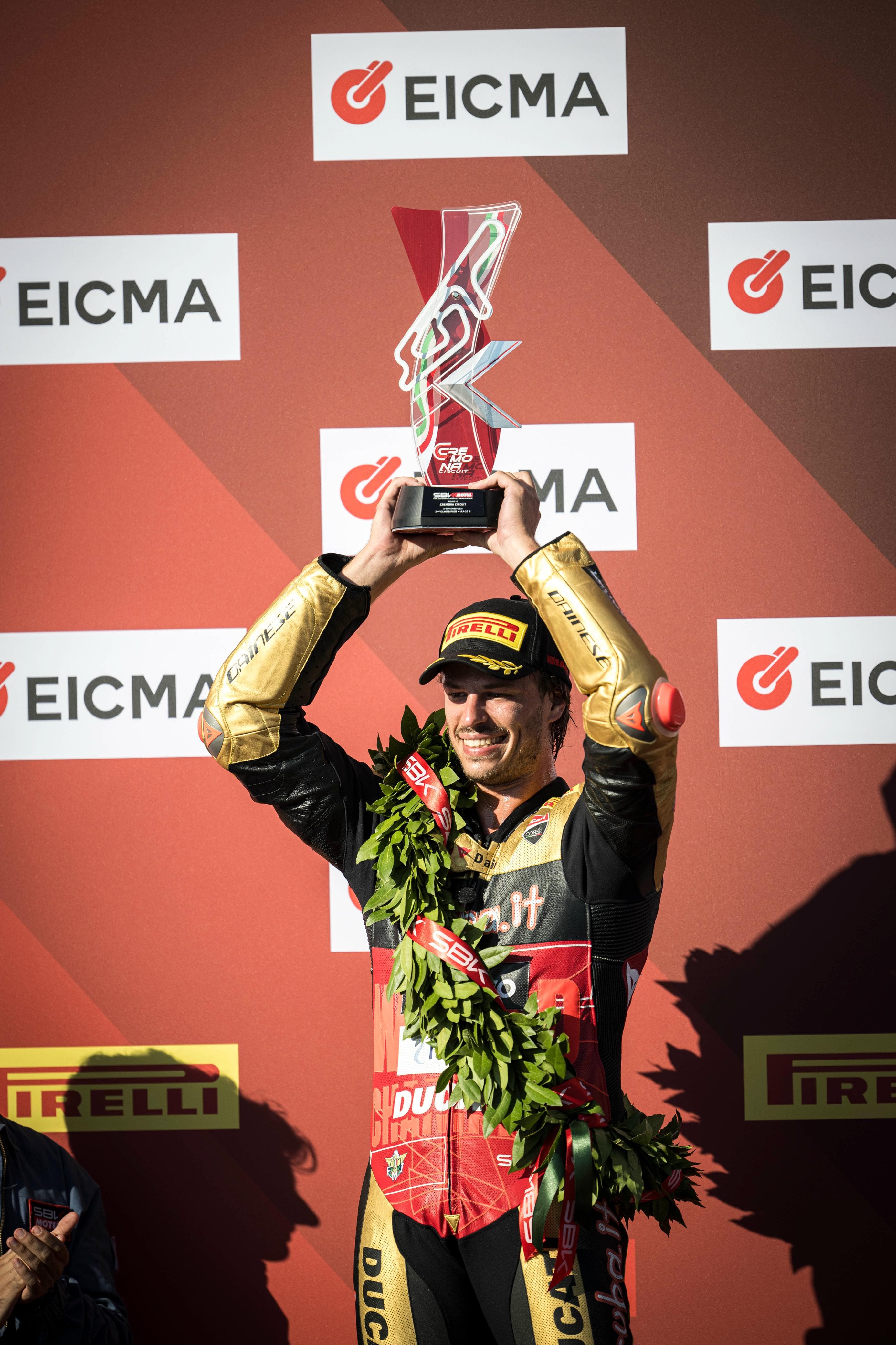 Nicolò Bulega Campione del Mondo Superbike 2026 al Cremona Circuit